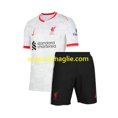 Divisa di Calcio Liverpool Bambino Terza 2024/2025